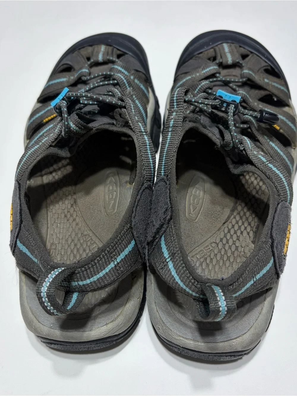 KEEN Newport H2 Men’s 11 Gray/Blue Waterproof Hiking Water Sandals